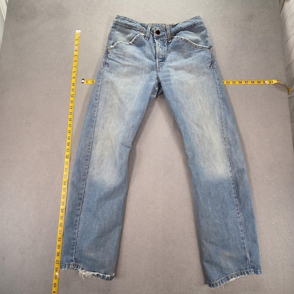 VTG Levis Engineered Jeans Mens Blue Light Wash Straight Twisted Fits 28x31